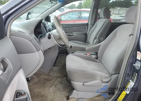 2006 Toyota Sienna Ce из США, поврежденный, VIN 5TDZA23C36S458742